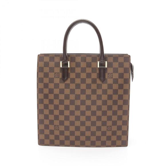 LOUIS VUITTON Brown Damier Leather Tote Bag - Picture 2 of 11